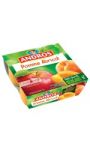 Compotes pomme abricot Andros