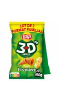 Biscuits apéritifs fromage 3D Lay's