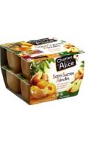 Compotes pomme-mirabelles/pommes s/s ajoutès Charles & Alice