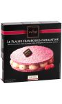 Gâteau Le Plaisir framboises-nougatine Labeyrie