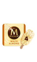 Magnum Bâtonnet Chocolat Blanc Amande