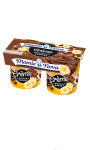 Crème dessert chocolat banane Mamie Nova