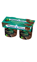 Desserts fondant chocolat menthe Mamie Nova