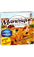 Pizza 3 fromages format familial La Pizza de Manosque