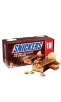 Barres Glacées Cacahuètes Caramel Snickers