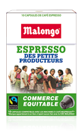 Capsules de café Petits producteurs Malongo