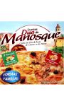 Pizza familiale duo (moitié royale/moitié 3 fromages) La Pizza de Manosque