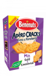 Biscuits Apéritif Crackers Mix Salé/Emmental Benenuts