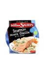 Plat cuisiné saumon sauce oseille torsades William Saurin