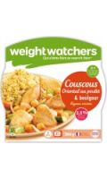 Plat cuisiné couscous oriental WEIGHT WATCHERS : l'assiette de