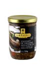 Plat cuisiné saucisses de Toulouse lentilles Jean Larnaudie