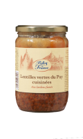 Lentilles vertes du Puy cuisinées Reflets de France