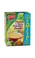 Soupe Pur'Soup pommes de terre poireaux lentilles Liebig