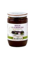 Plat cuisiné Riste d'aubergine Jean Martin