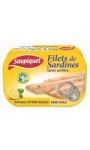 Filets De Sardines Citron-Basilic S/Arêtes Saupiquet