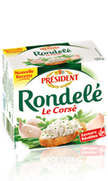 Fromage frais Rondelé Le Corsé Président