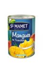Fruits au sirop mangues en tranches St Mamet