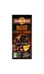 Chocolat bio noir écorces d'orange Alter Eco