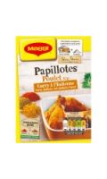 Papillotes poulet curry Maggi