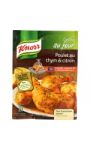 Préparation culinaire poulet thym/citron KNORR