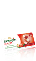 Roulés de Jambon fumé - Tomate, Oignon & Ciboulette Boursin