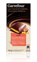 Tablette chocolat noir Mangue Passion Carrefour