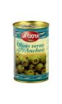 Olives vertes farce anchois La Ciota