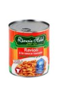 Plat cuisiné halal ravioli sauce tomate Dounia Halal