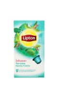 Lipton Infusion Verveine Menthe Fraiche 10 Capsules 25g