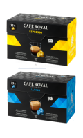 Capsules de Café Lungo ou Espresso Café Royal