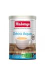 Café bio moulu décaféiné Malongo