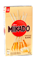 Biscuits au chocolat blanc Mikado