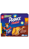 Biscuits fourrés goût chocolat Pocket Prince
