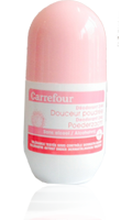 Déodorant roll-on Douceur Poudrée Carrefour
