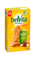 Biscuits petit déjeuner noisette & chocolat Belvita