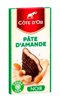 Chocolat noir à la pâte d\'amande Côte d\'Or