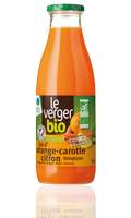 Jus d\'Orange Carotte Citron Le Verger Bio
