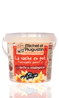 Yaourt La vache en pot à la Vanille de Madagascar Michel et Augustin