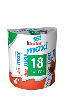 Kinder Maxi au Lait - confiserie Poisson