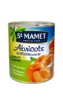 Fruits au sirop abricots St Mamet