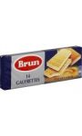 Biscuits gaufrette/vanille Brun