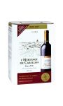 Vin rouge vin de pays d'Oc Merlot L'Héritage de Carillan