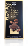 Chocolat noir éclats de fèves Carrefour sélection