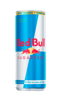 Boisson énergisante sans sucres Red Bull