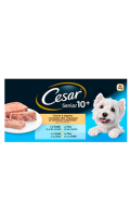 Pâtée pour chien viande légumes et riz Cesar