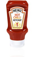 Ketchup Hot Chilli Top Down Heinz