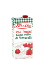 Crème Entière Semi-épaisse de Normandie Elle & Vire