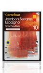 Jambon Serrano Espagnol Carrefour