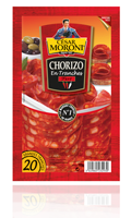 Chorizo en tranches fort César Moroni Chorizo en tranches fort César Moroni