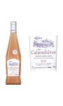 Vin rosé vin de pays Les Calandières